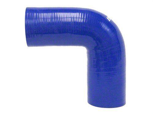 HPS 5/8" (16mm) 4-ply 90 Degree Silicone Elbow Coupler Blue