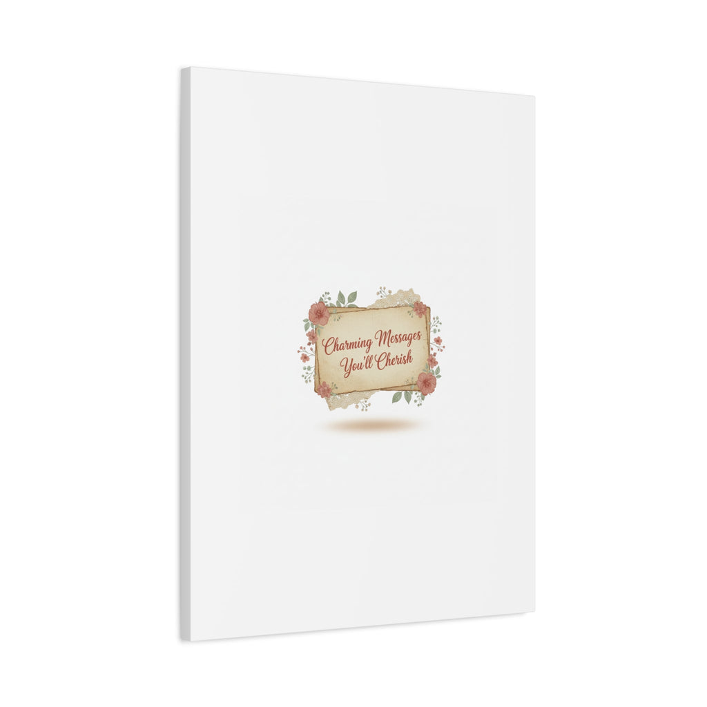 Love Letter Collage Canvas, Vintage Letter Art, Wax Seal Romance Print