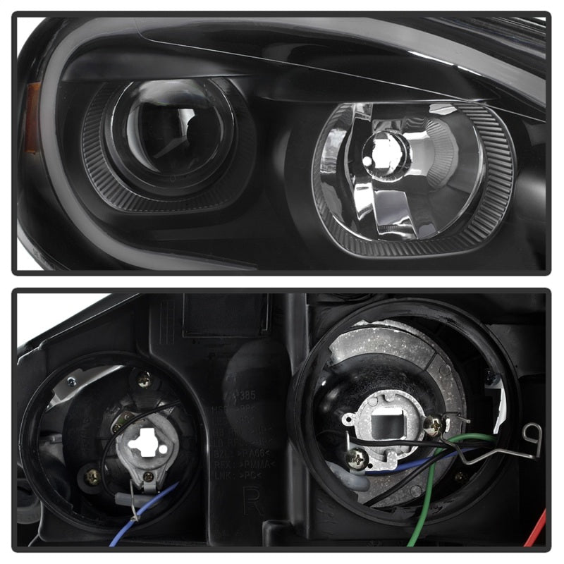 SPYDER xTune 06-13 Chevrolet Impala LED Light Bar Headlights - Black (PRO-JH-CIM06-LB-BK) 9042232