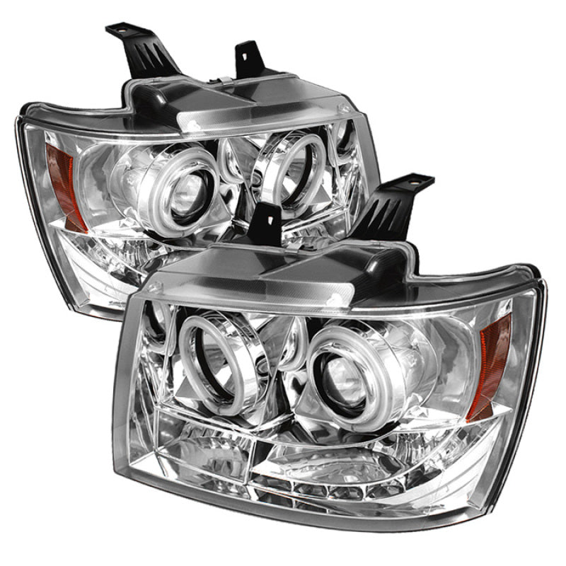 SPYDER Chevy Suburban 1500/2500 07-14 Projector Headlights CCFL Halo LED Chrome PRO-YD-CSUB07-CCFL-C 5030054
