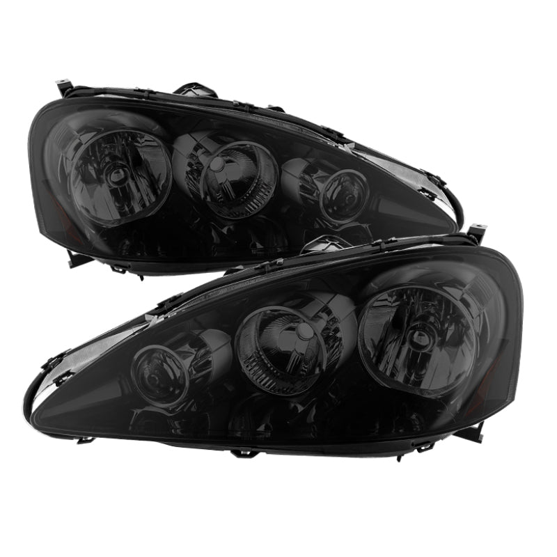 SPYDER Xtune Acura Rsx 2005-2006 OEM Style Headlights -Black Smoked HD-JH-ARSX05-AM-BSM 9029509
