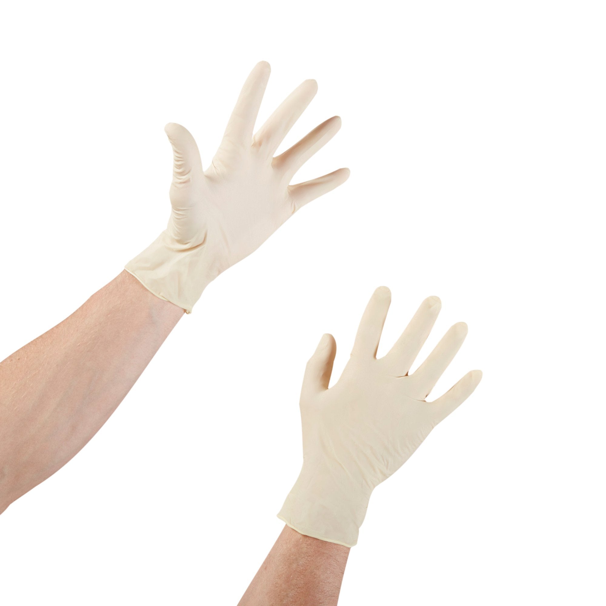 McKesson Confiderm® Latex Exam Glove, Medium, Ivory 14-316