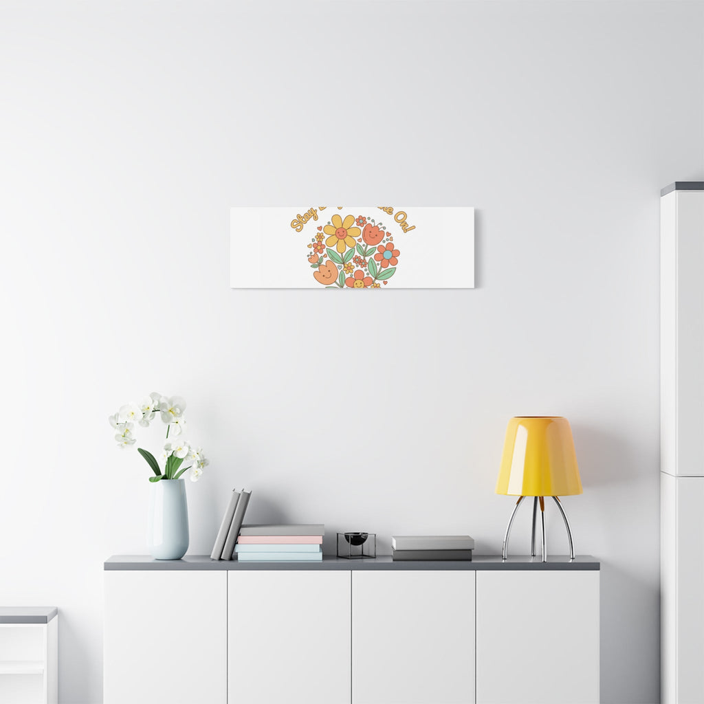Stay Bright Shine On Canvas | Hopecore, Radical Optimism Wall Art