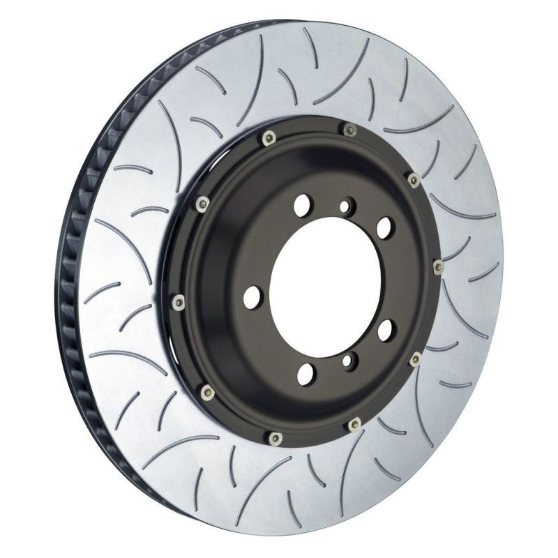 Brembo 04 360 Challenge Stradale Front 2-Piece Discs 380x34 2pc Rotor Slotted Type3 103.9011A