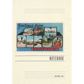 Vintage Lined Notebook Greetings from San Diego, California - Paperback