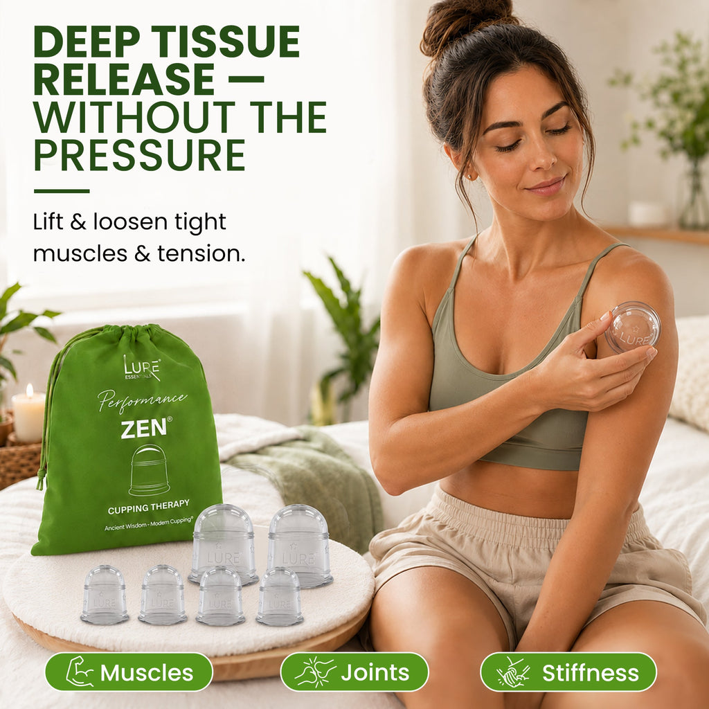 ZEN Cupping Therapy Set - 6 Cups