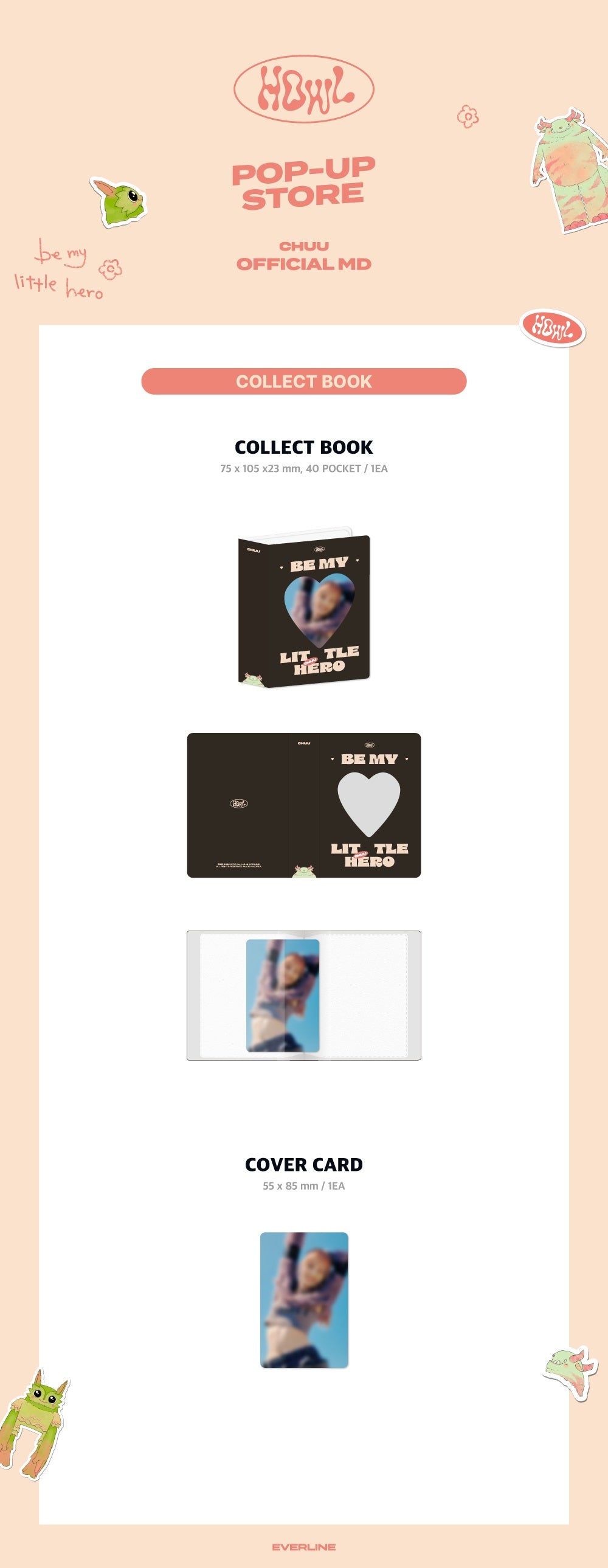 Chuu 1st Mini Album Official MD - Howl