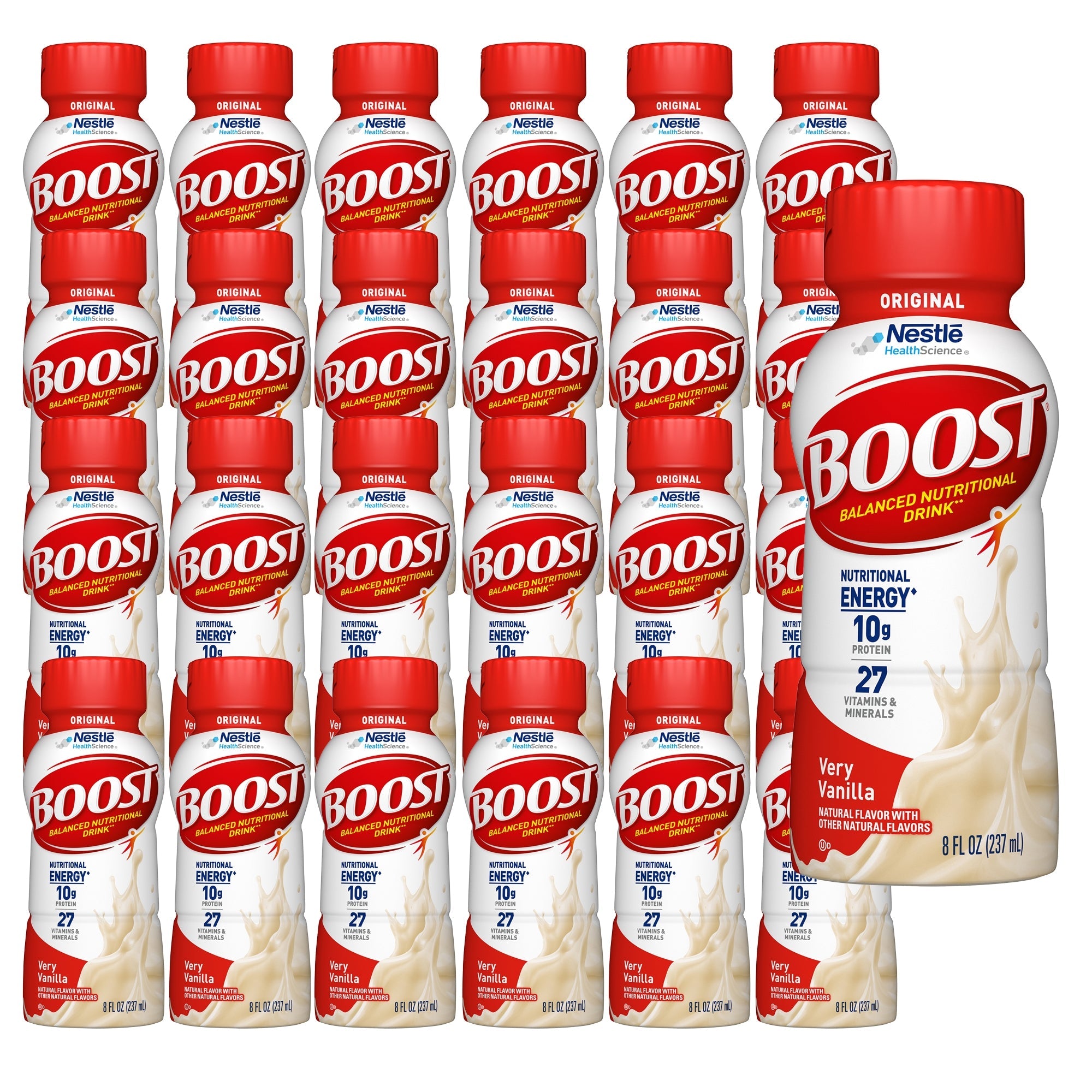 Boost® Original Vanilla Balanced Nutritional Drink, 8-ounce carton 00043900582764