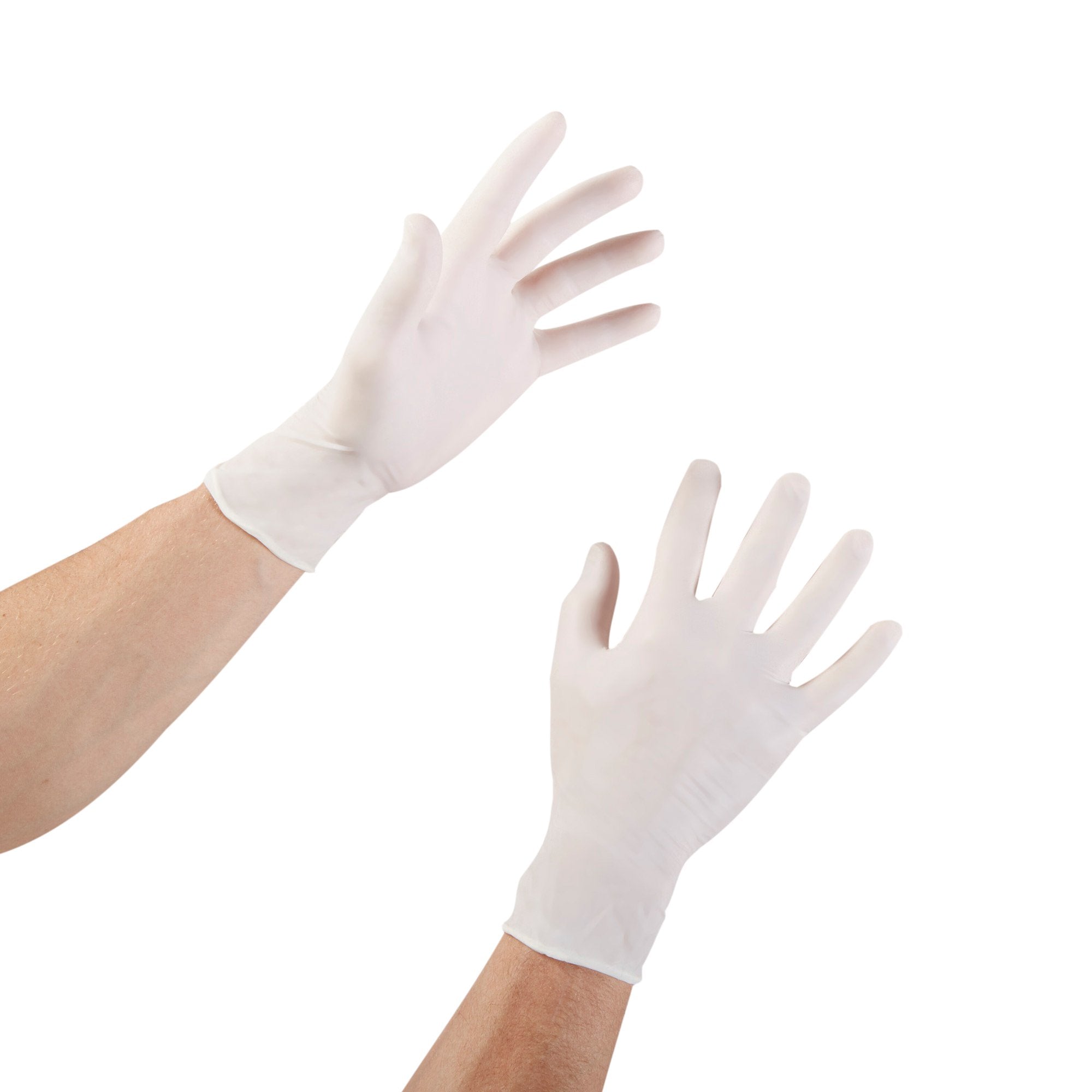 McKesson Confiderm® Latex Exam Glove, Large, Ivory 14-1383