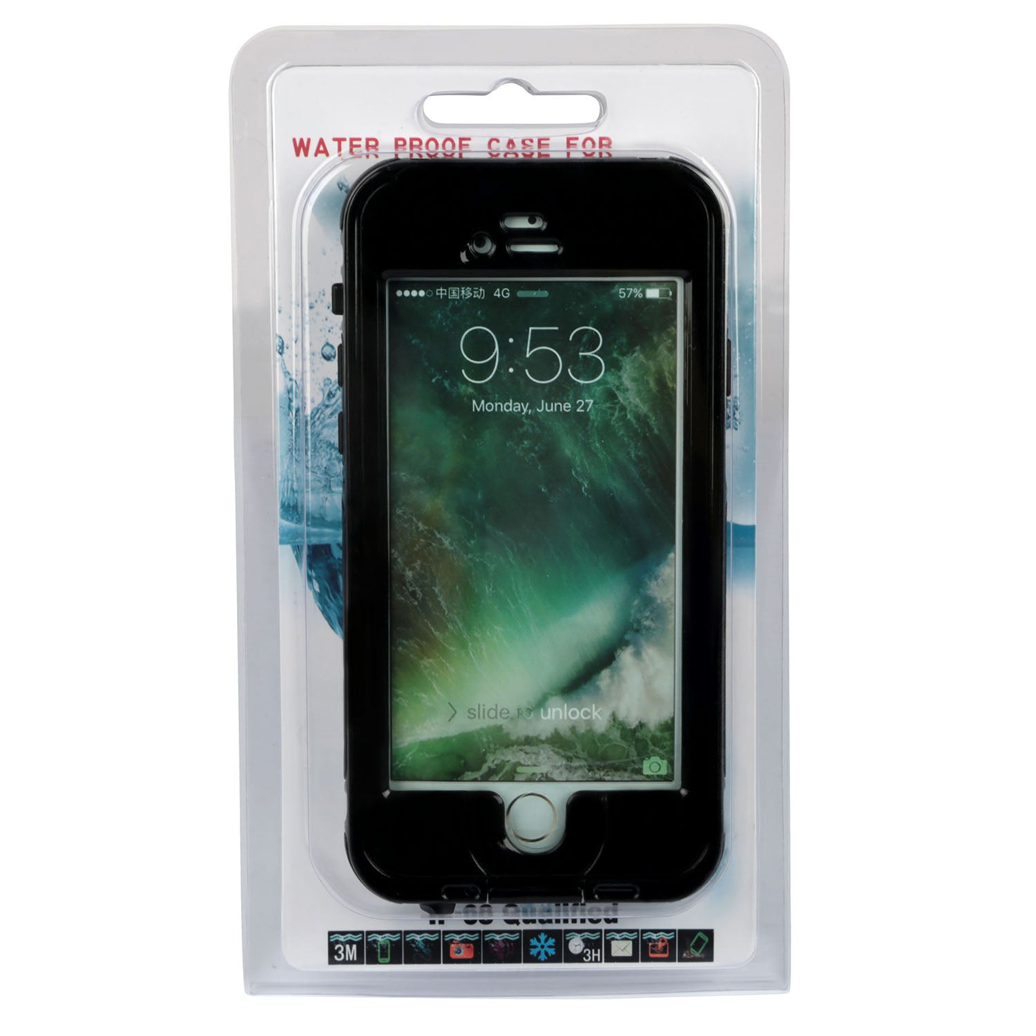 Rugged Water-proof Hybrid Full Cover Case For iPhone 7