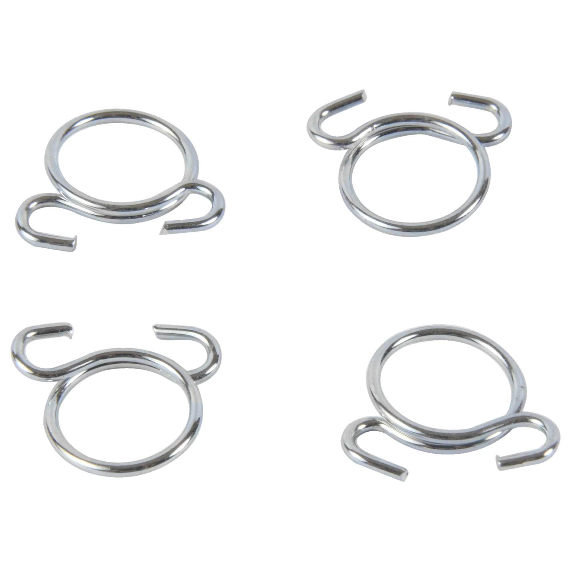 ALL BALLS, All Balls Hose Clamps Refill Kit 4-Pack - Reliable Stainless Steel Clamp Set for Automotive and Marine Applications