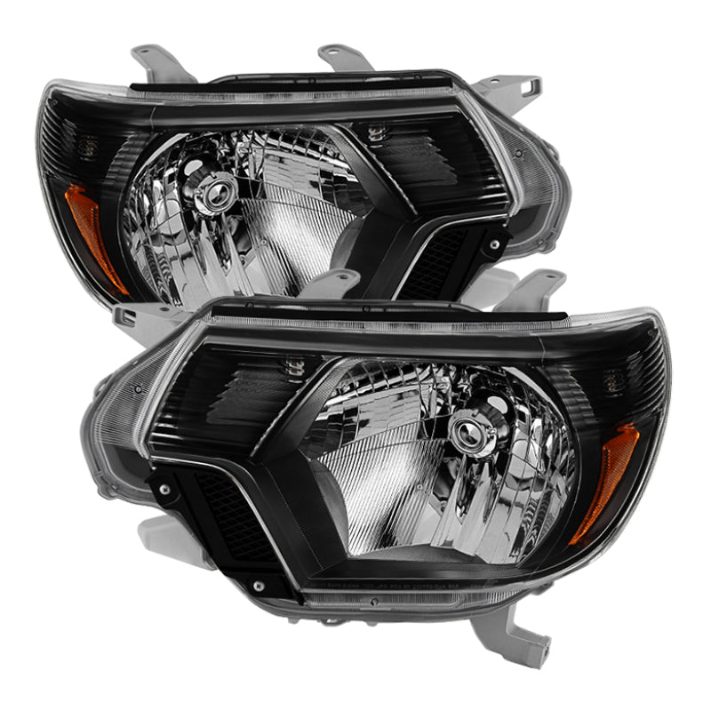 SPYDER Xtune Toyota Tacoma 2012-2015 OEM Style Headlights Black HD-JH-TTA12-AM-BK 9031069