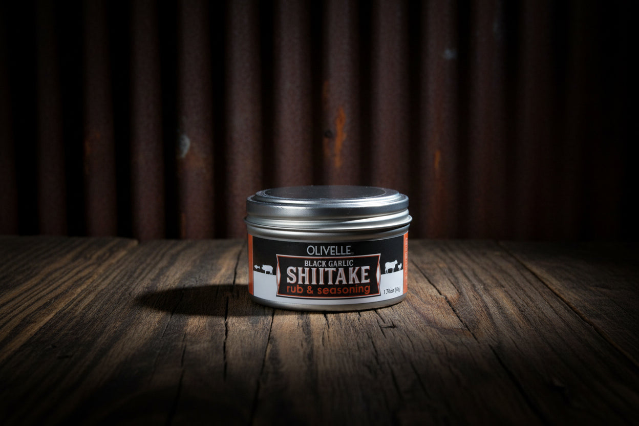 Black Garlic Shiitake Rub