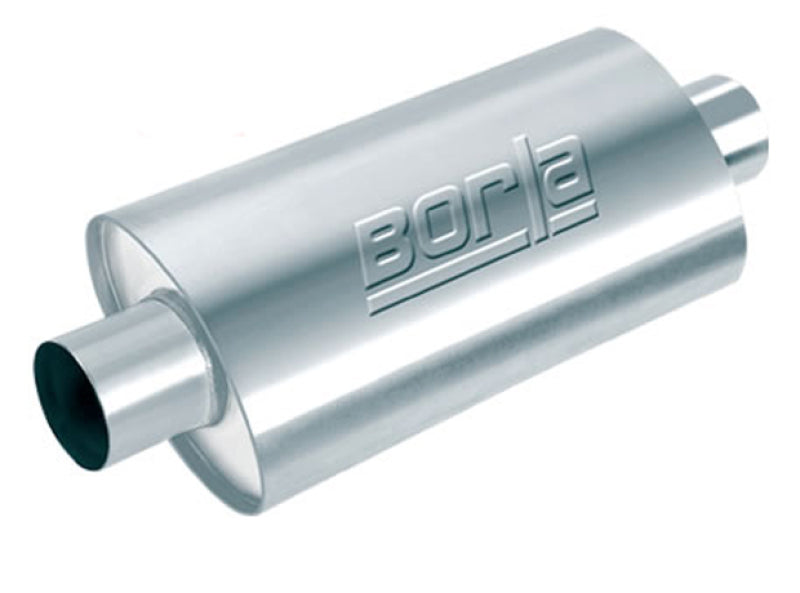 Borla XR-1 Multi-Core 3in Ctr-Ctr Oval 16in x 4.25in x 7.88in Rotary Engine Equipped Racing Muffler 400371