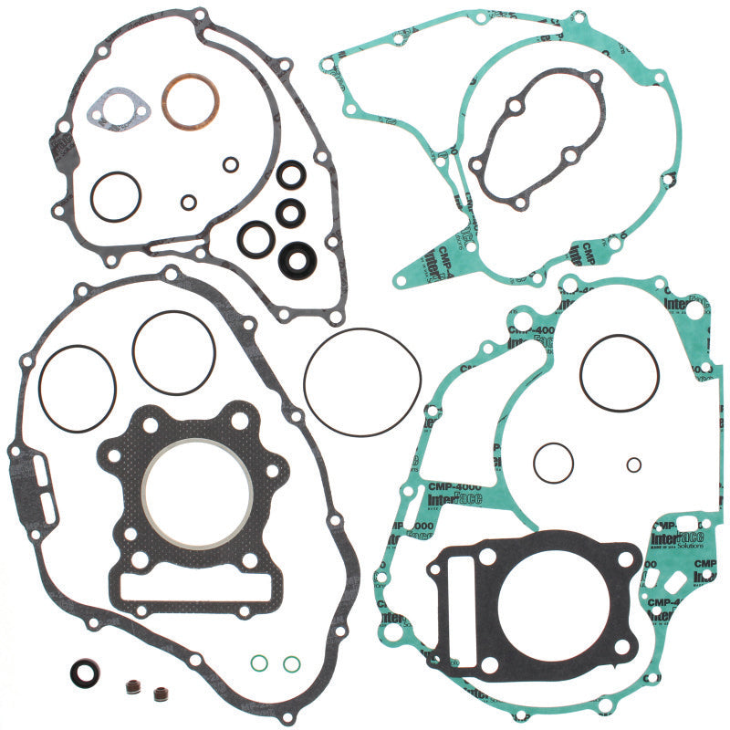 QuadBoss, QuadBoss Honda TRX300 FourTrax Complete Gasket Set with Oil Seals – Part Number 564080