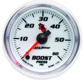 Autometer 2-1/16in C2/S Boost Gauge 60psi ATM7170