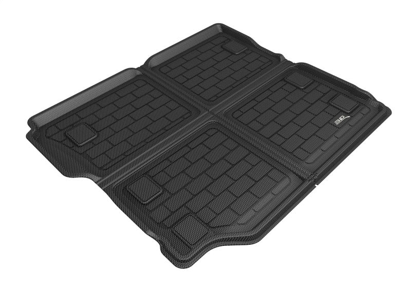3D MAXpider 18-24 Jeep Wrangler Unlimited (Jl) W/ Sub No Flat Floor Cross Fold Kagu Blk Cargo Liner M1JP0211309