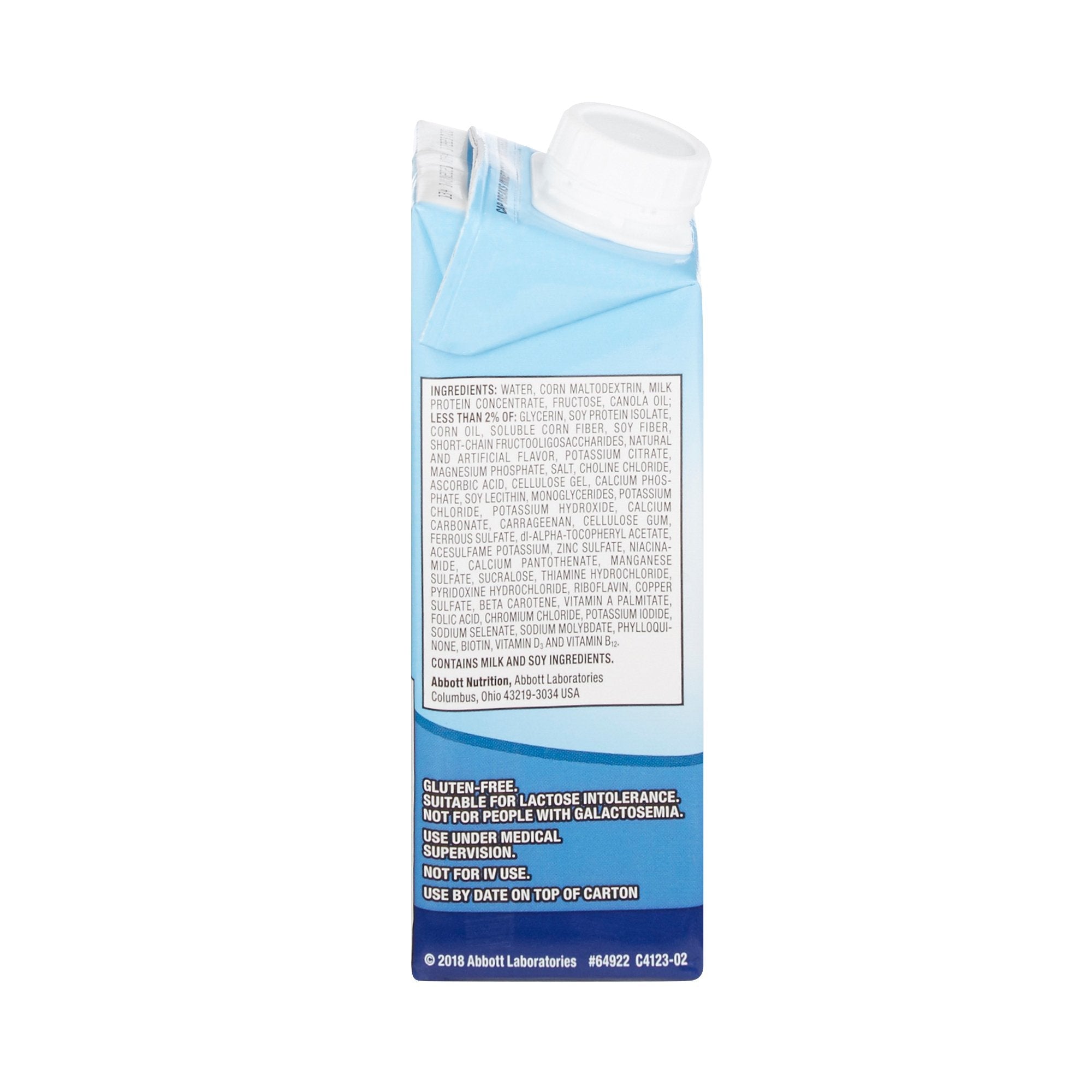 Glucerna® Vanilla Therapeutic Nutrition Shake, 8-ounce carton 64922