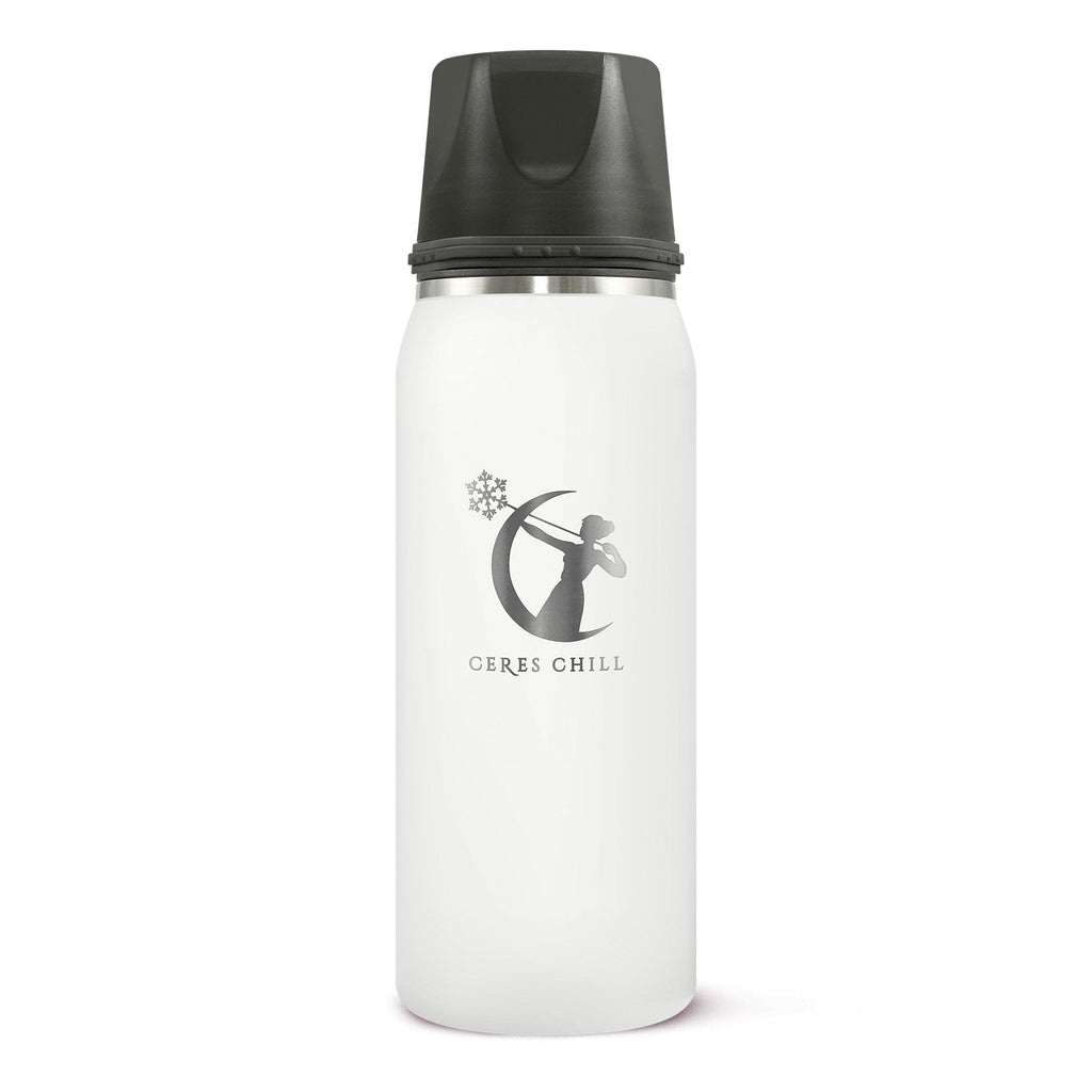 Ceres Chill OG Stainless Steel Breast Milk Chiller Container, White CC-1-BC-L-WH