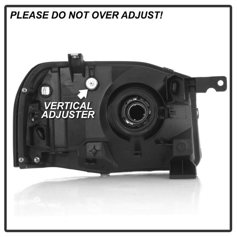 SPYDER xTune 01-04 Nissan Frontier OEM Headlights - Chrome (HD-JH-NF01-AM-C) 9042775