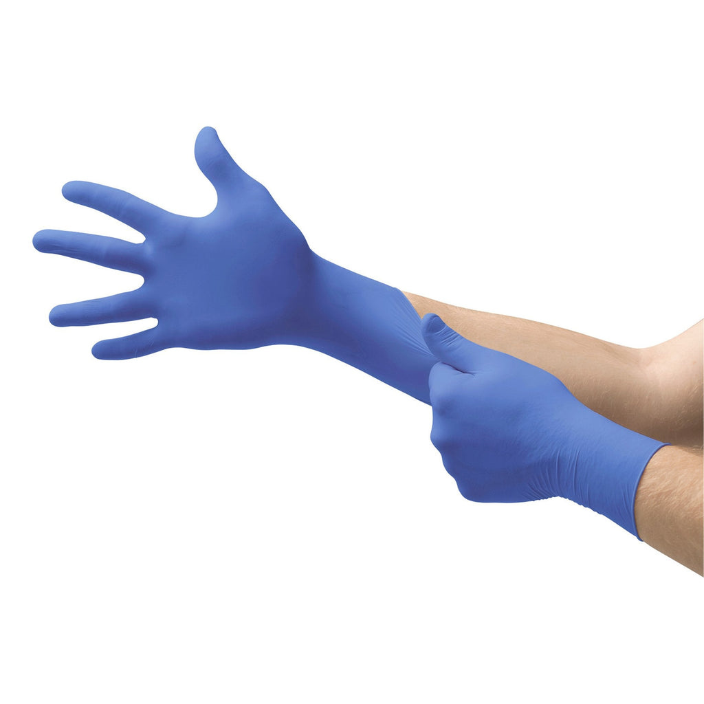 Ultraform® Nitrile Exam Glove, Small, Blue UF-524-S