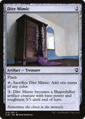 Dire Mimic (CLB-310) - Commander Legends: Battle for Baldur's Gate Foil