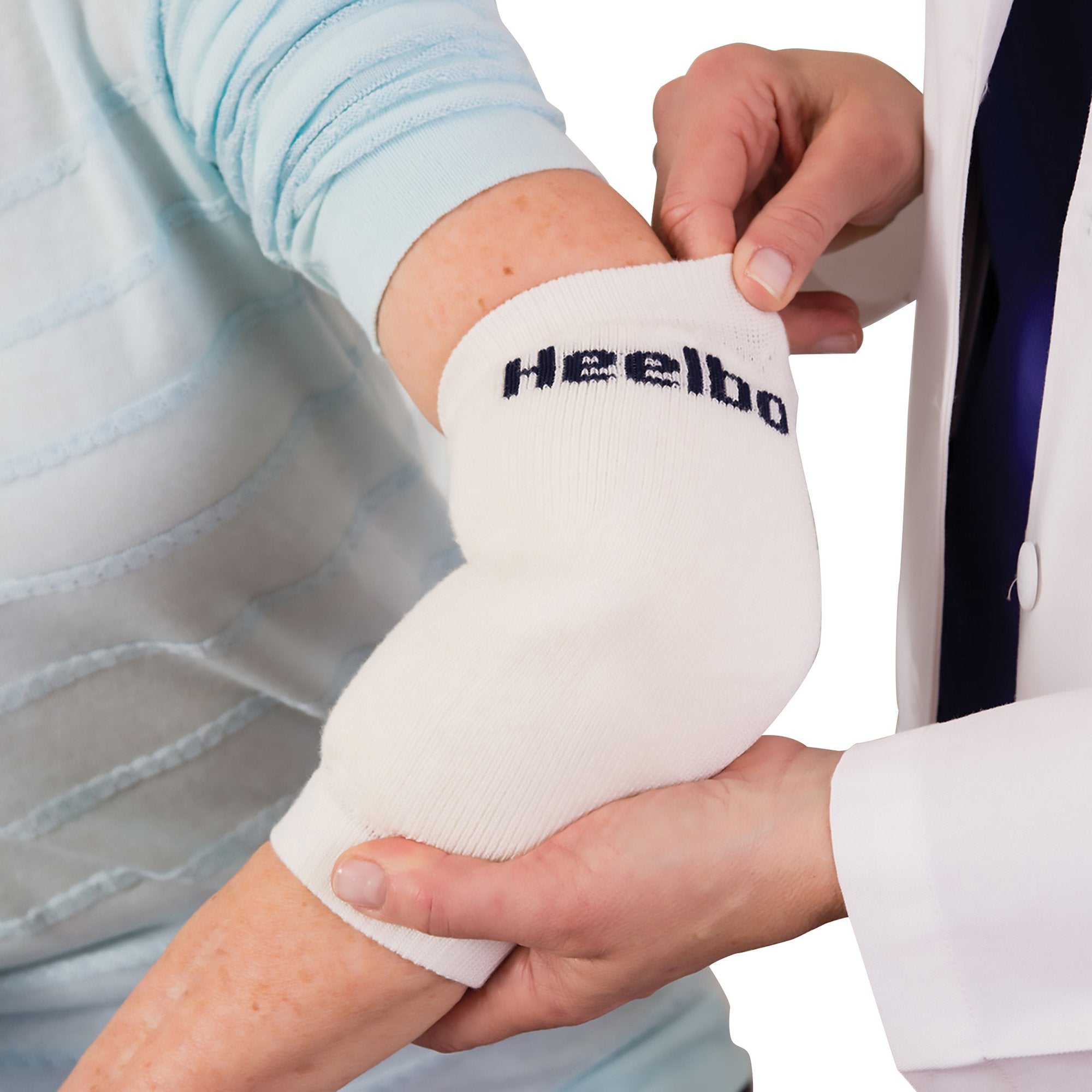 Heel / Elbow Protection Sleeve Heelbo® Large White - D 12039
