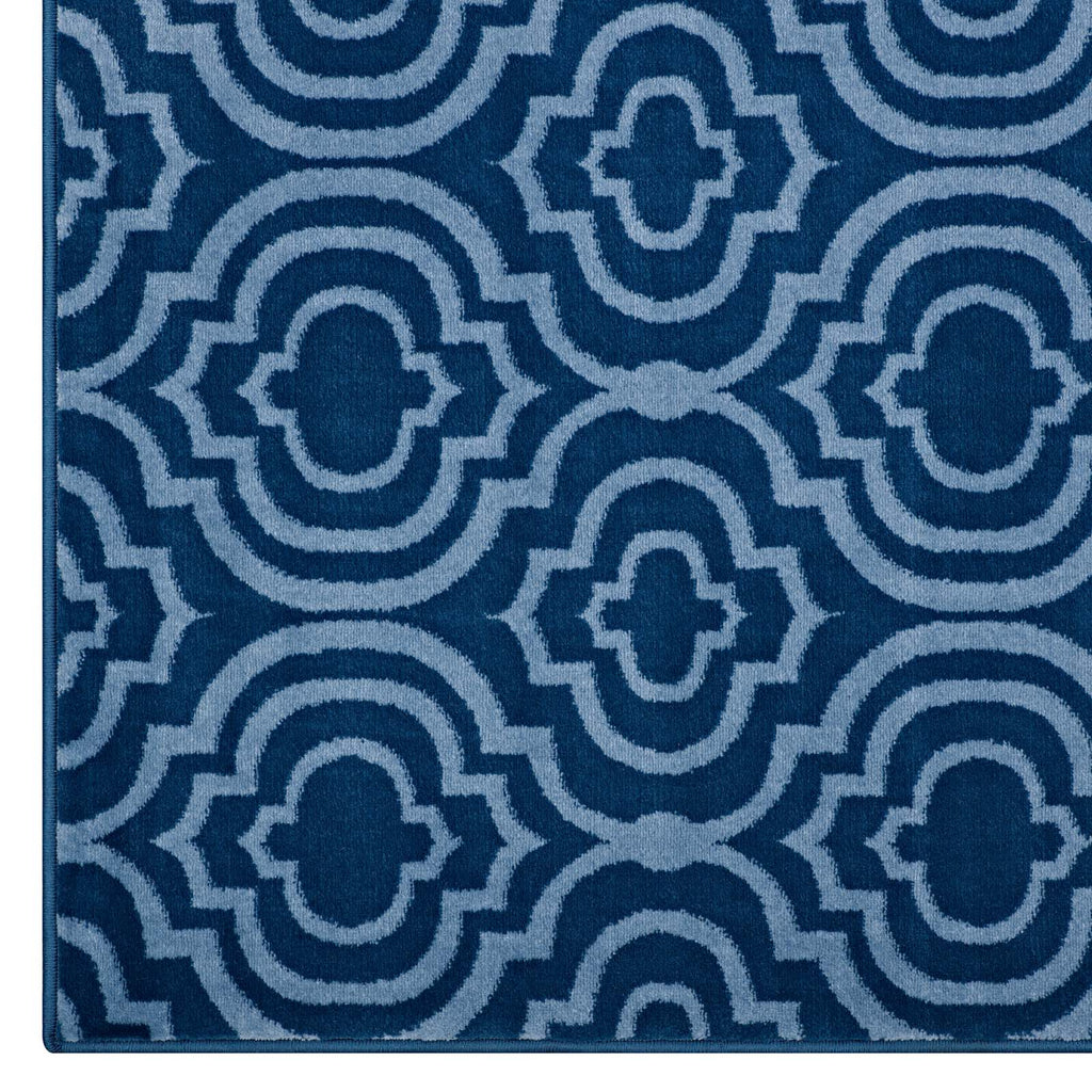 Frame Transitional Moroccan Trellis 8x10 Area Rug by Modway