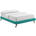 Loryn Fabric Full Bed Frame with Round Splayed Legs by Modway