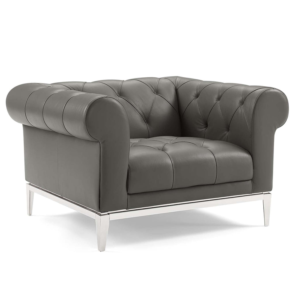 Idyll 3 Piece Upholstered Leather Set by Modway