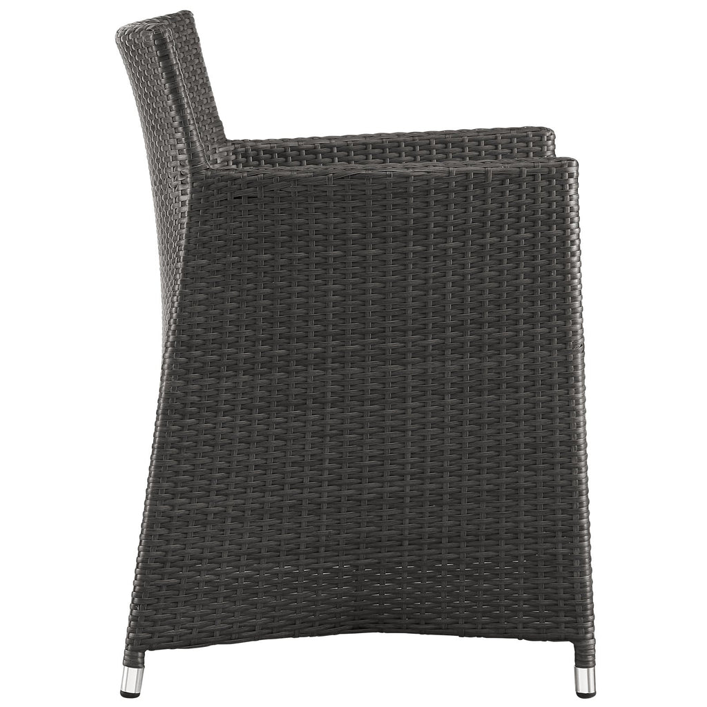 Junction Outdoor Patio Wicker Armchair Set of 2 by Modway