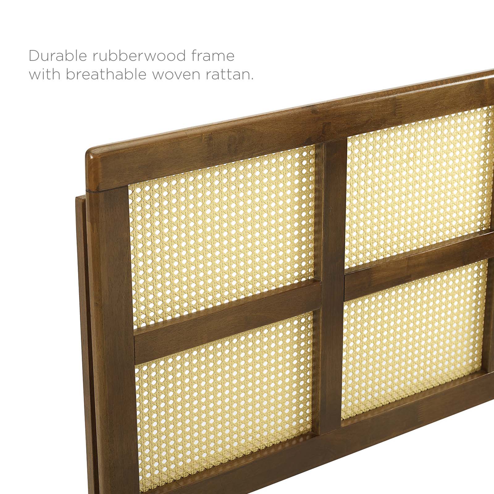 Luana Cane King Headboard by Modway