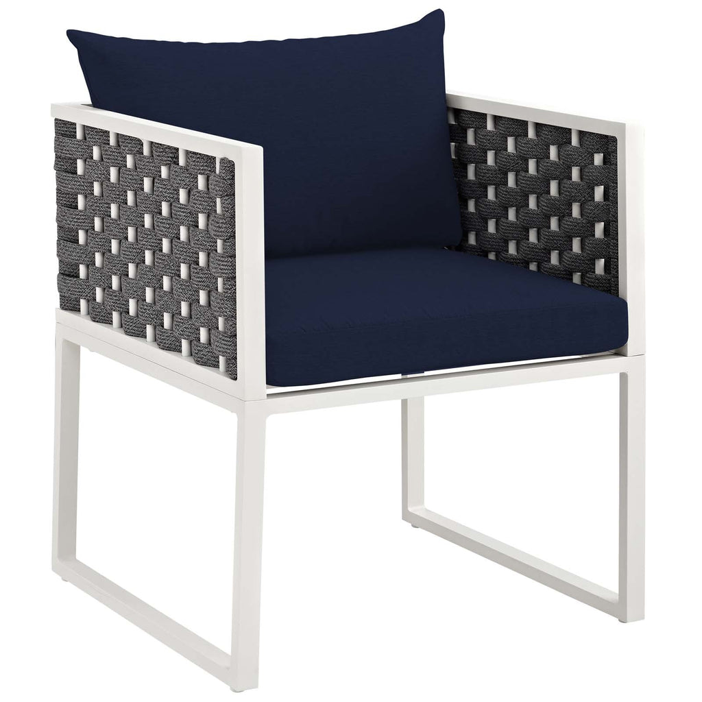 Stance 7 Piece Outdoor Patio Aluminum Dining Set by Modway