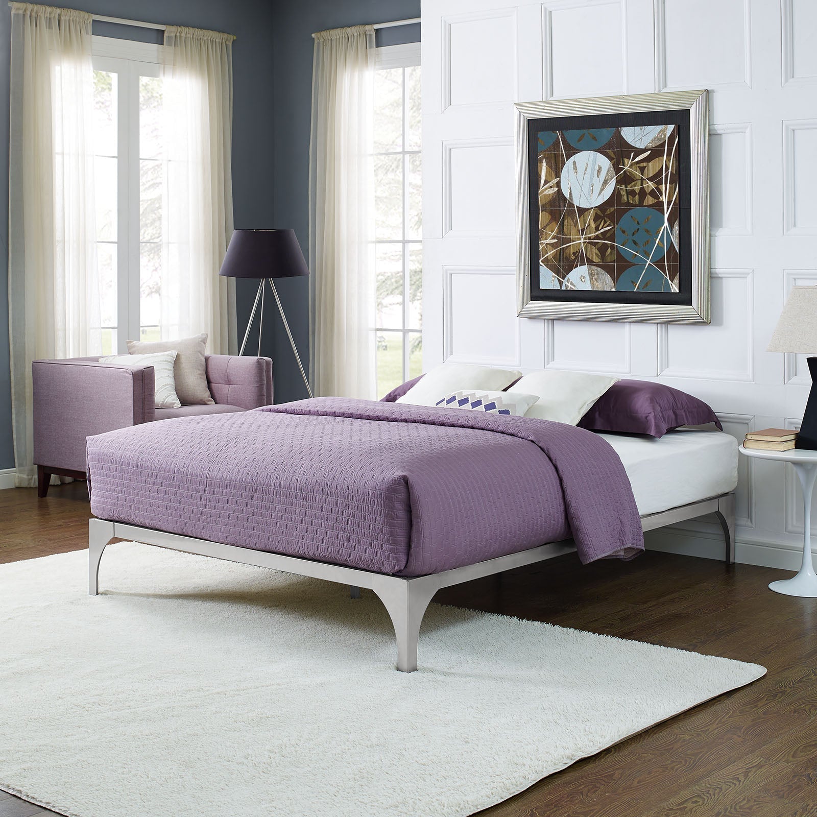 Ollie King Bed Frame by Modway