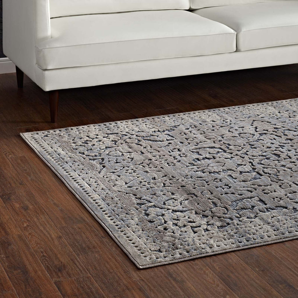 Margarida Distressed Vintage Turkish 8x10 Area Rug by Modway