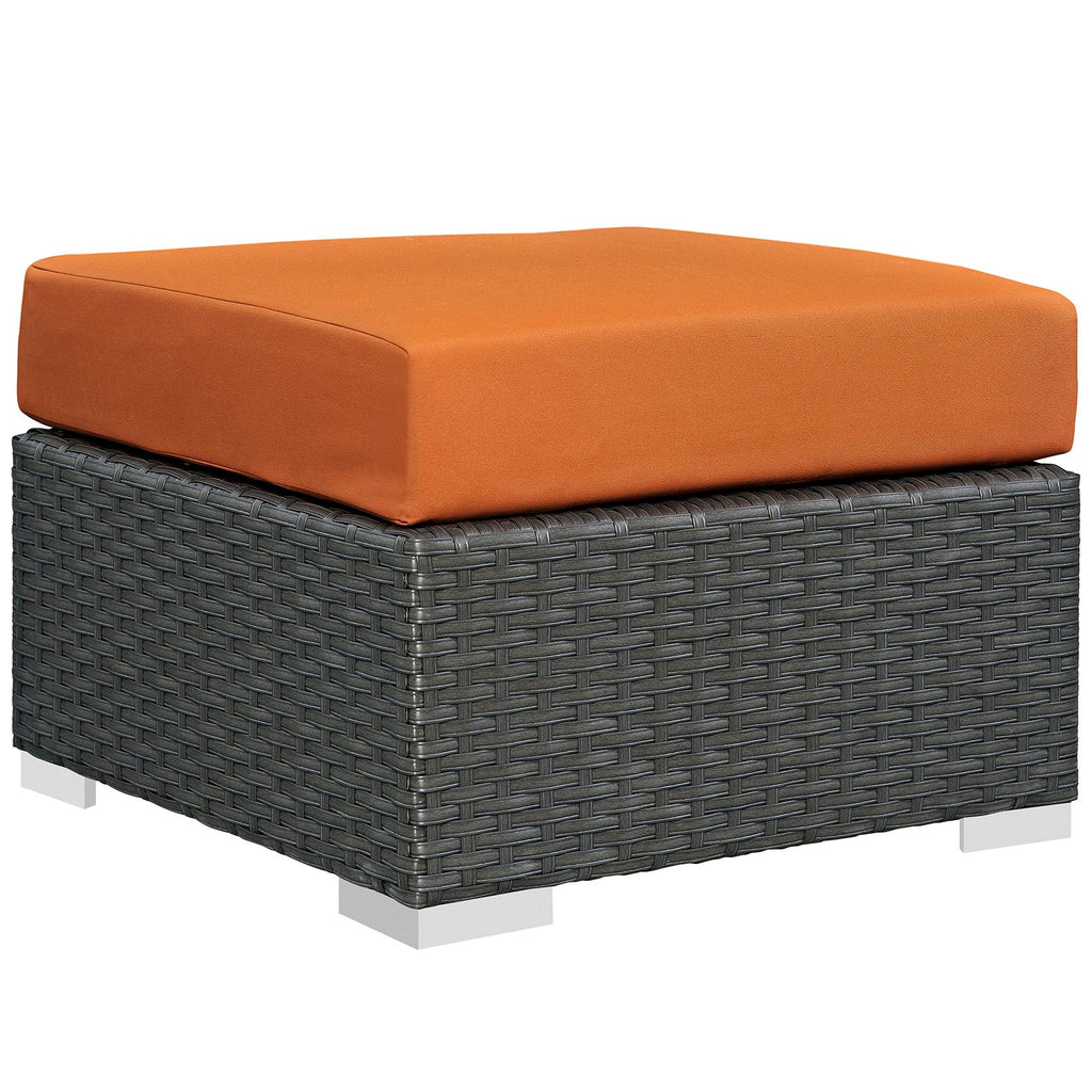 Sojourn 5 Piece Outdoor Patio Sunbrella¨ Sectional Set by Modway