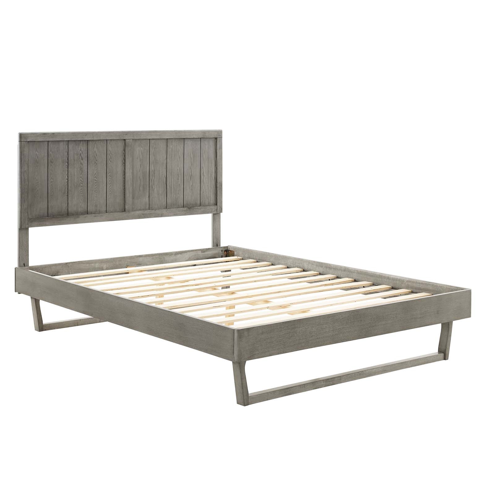 Alana Wood Twin Platform Bed With Angular Frame by Modway