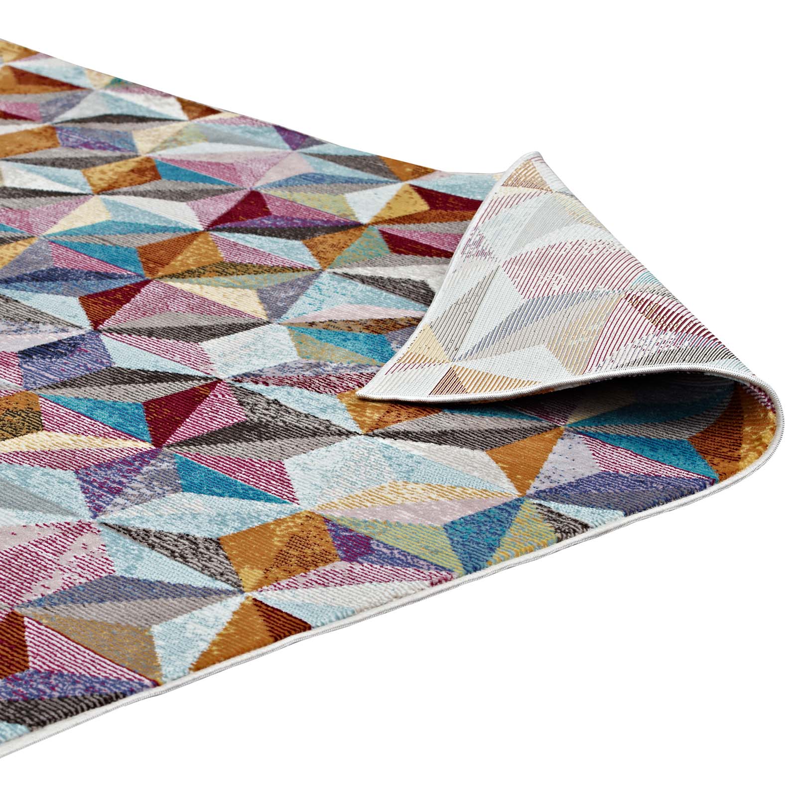Arisa Geometric Hexagon Mosaic 8x10 Area Rug by Modway
