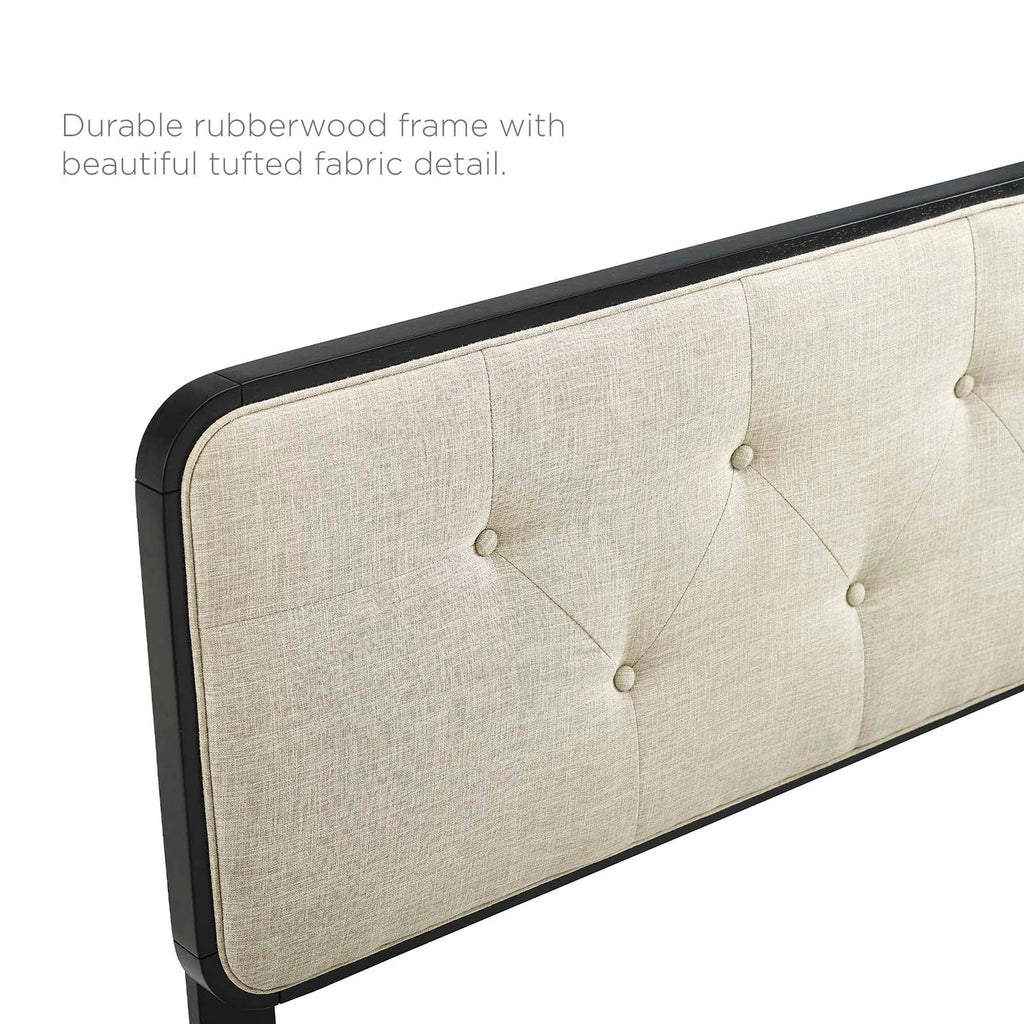 Bridgette Wood King Platform Bed With Splayed Legs by Modway