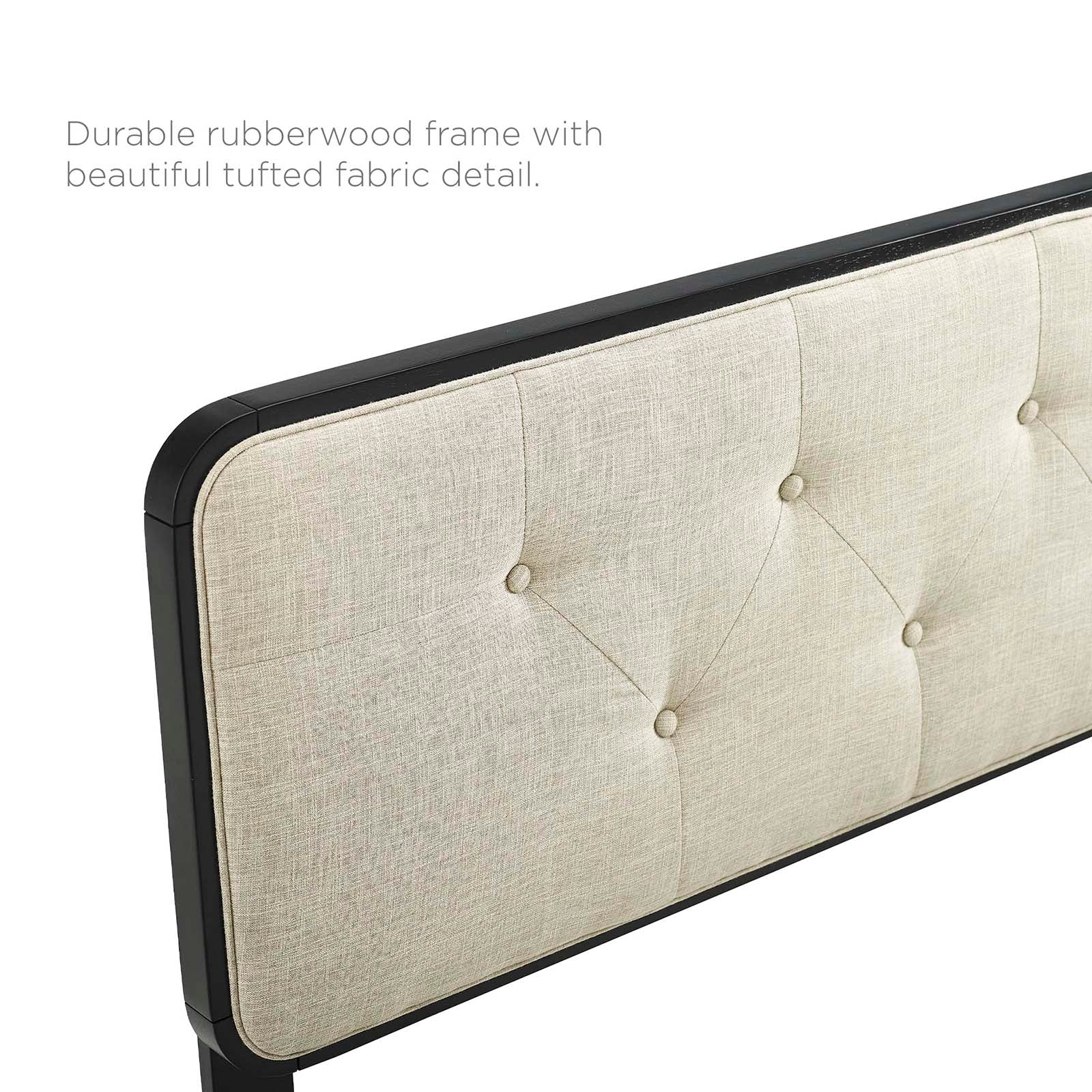 Bridgette Wood King Platform Bed With Splayed Legs by Modway