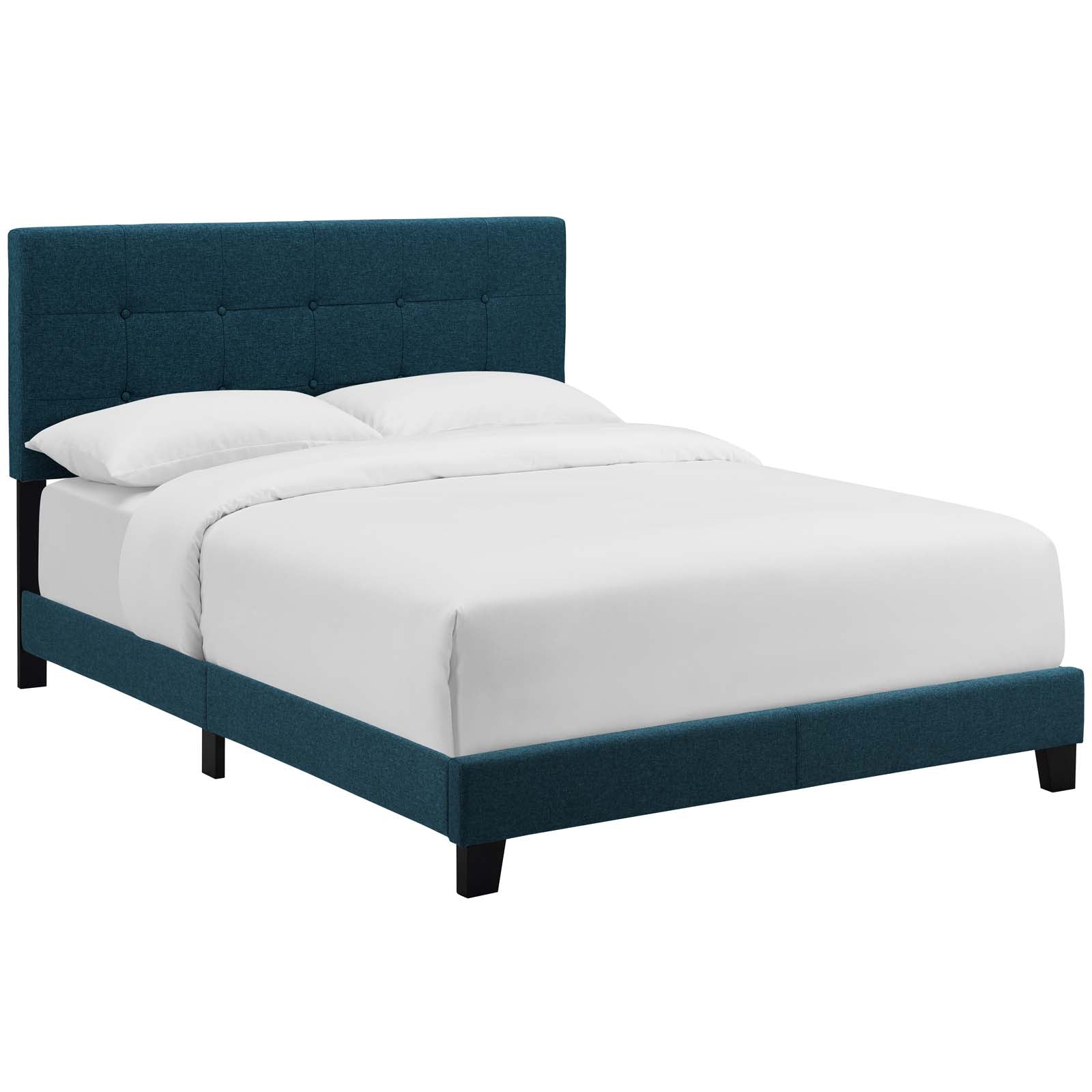 Amira Upholstered Fabric King Bed by Modway