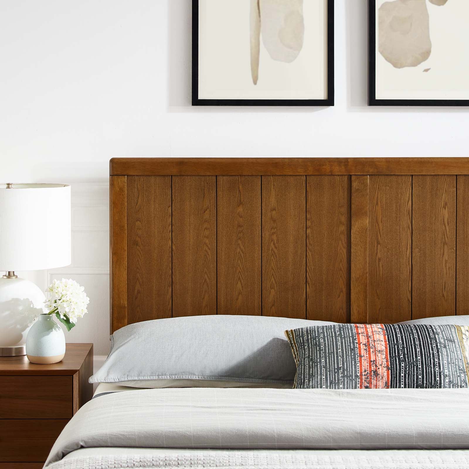 Robbie Wood King Headboard by Modway