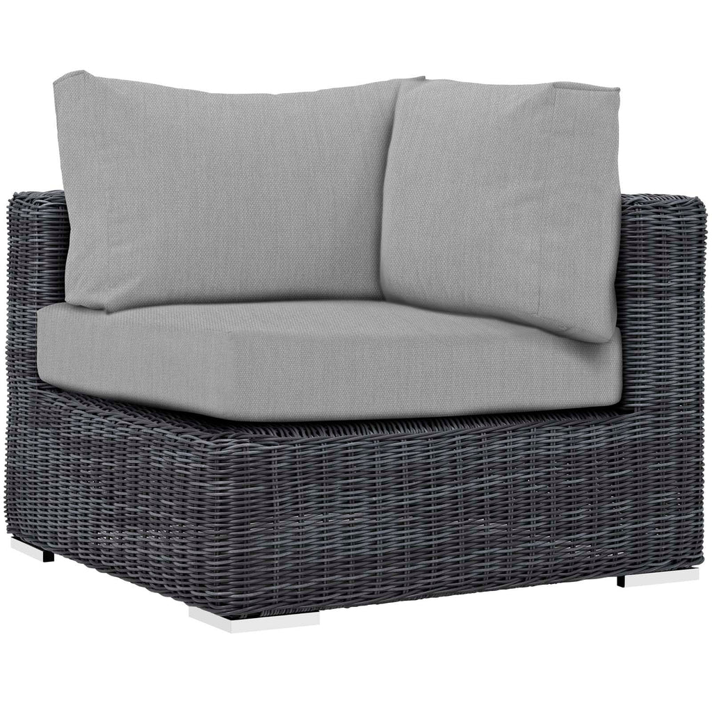 Summon Outdoor Patio Sunbrella¨ Corner by Modway