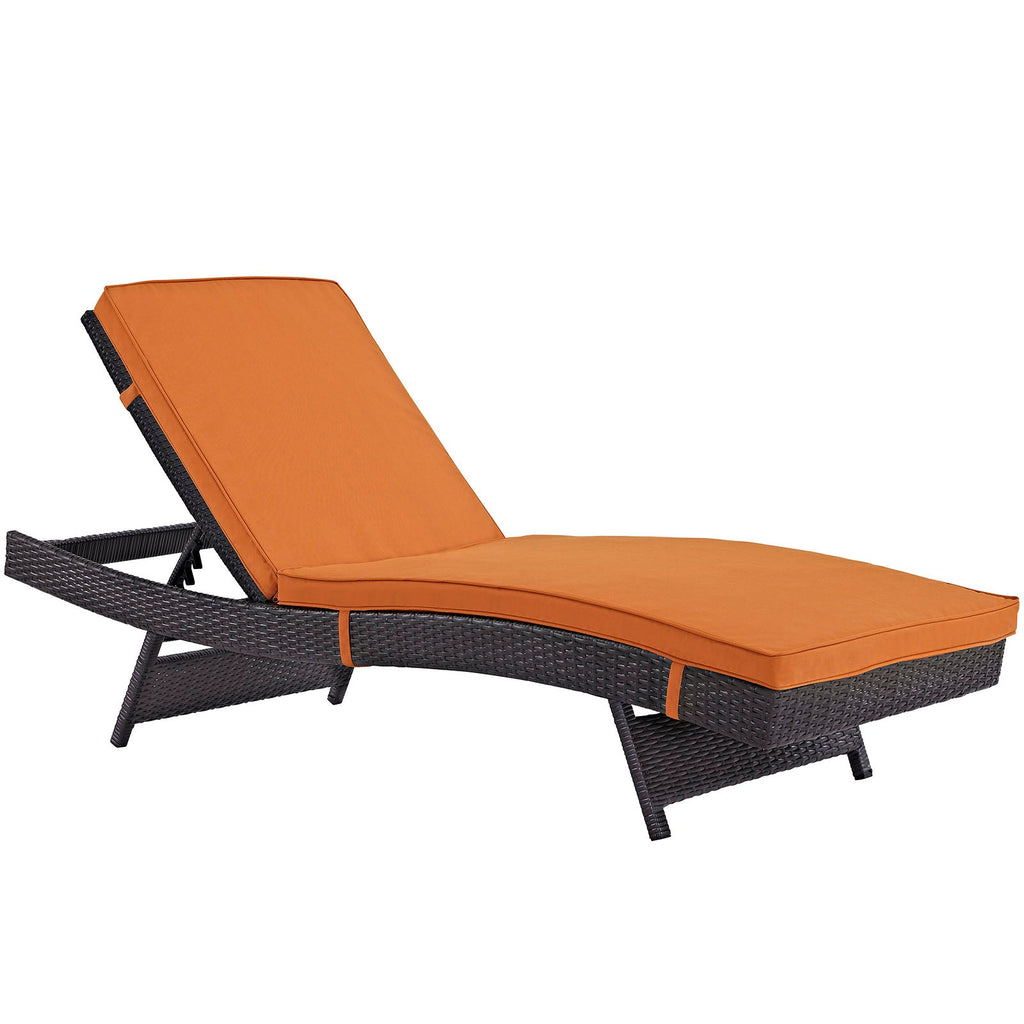 Convene Outdoor Patio Chaise Set of 4 by Modway