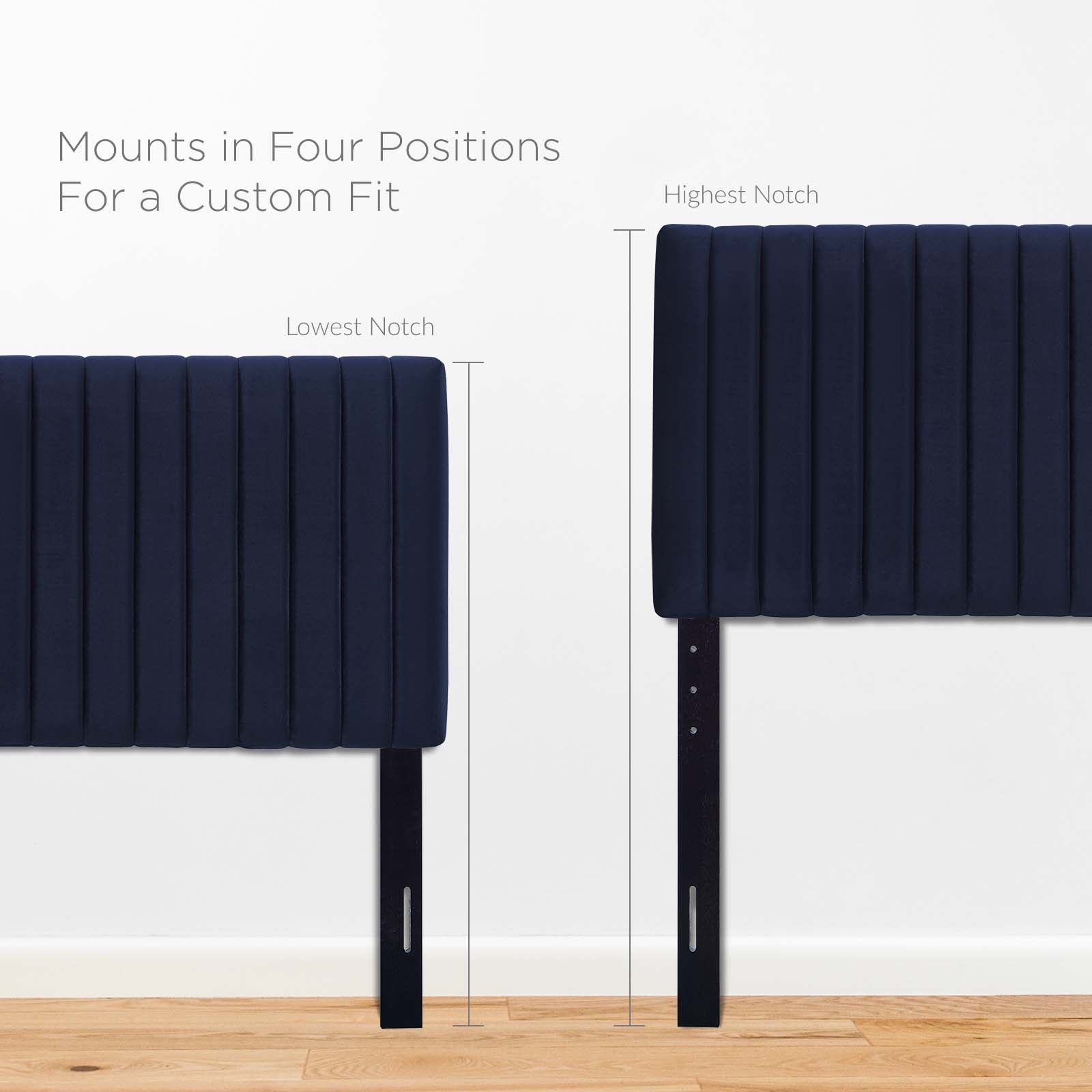 Keira Performance Velvet Twin Headboard by Modway