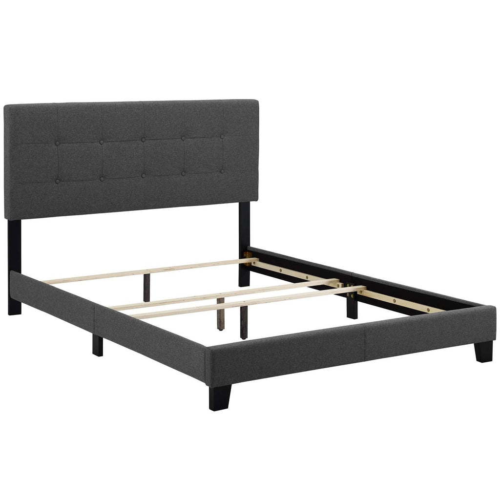 Amira Upholstered Fabric Twin Bed by Modway