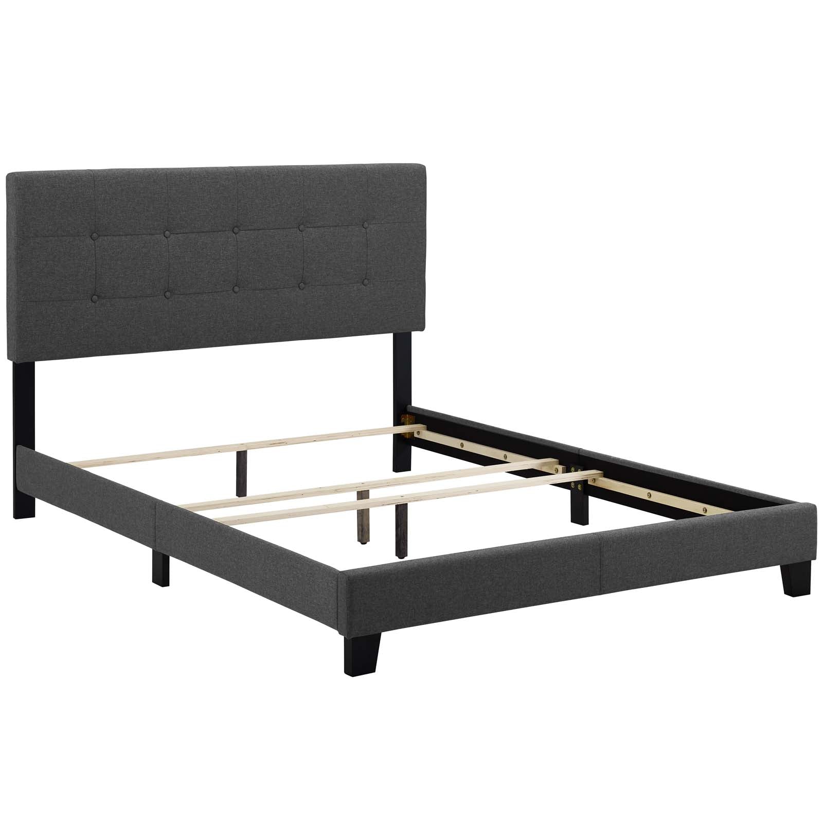 Amira Upholstered Fabric Twin Bed by Modway