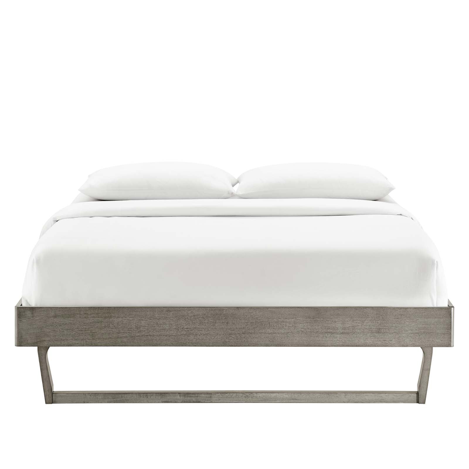 Billie Wood Queen Platform Bed Frame by Modway