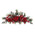 30" Holiday Hydrangea Swag