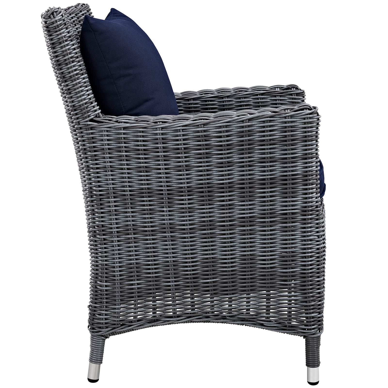 Summon 4 Piece Outdoor Patio Sunbrella¨ Dining Set by Modway